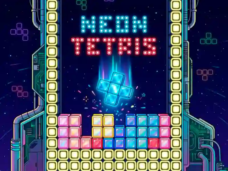 Spel Neon Tetris online