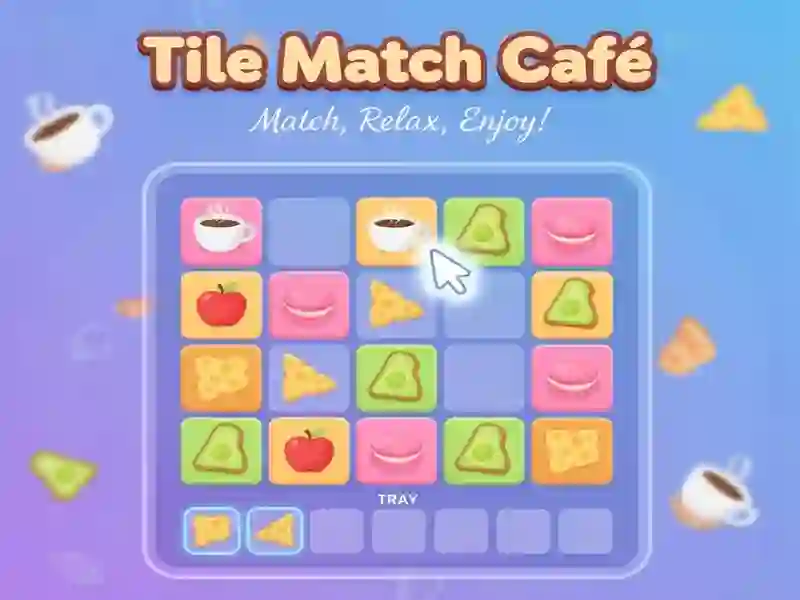 Spel Tile Match Cafe online