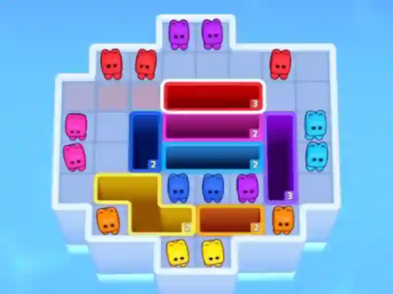 Spel Cube Drop Puzzle online