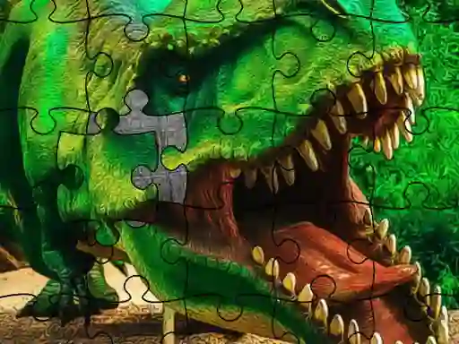 Spel Dino Park Jigsaw online