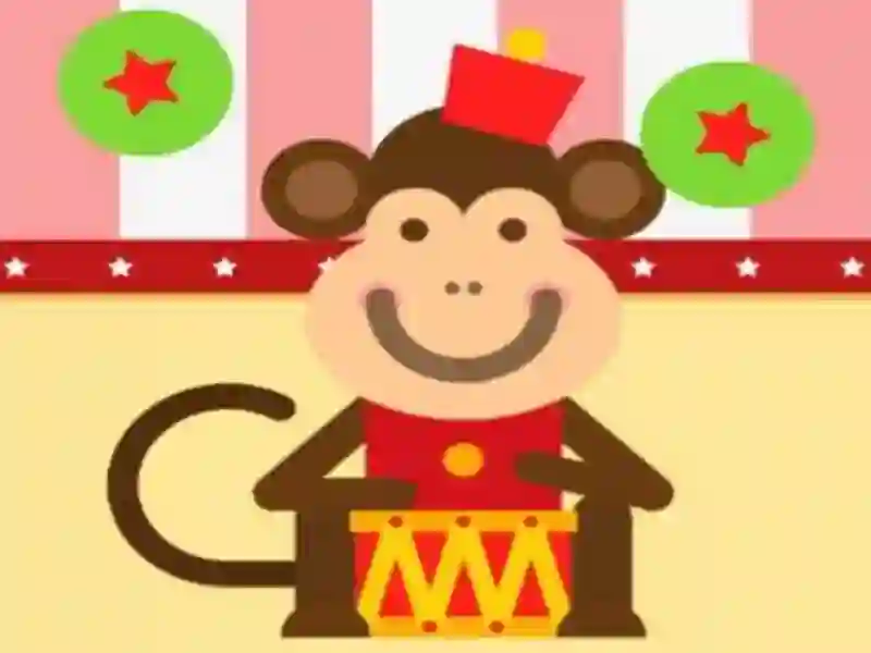 Spel Monkey Drums online