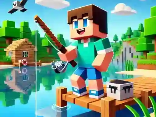 Spel Noob fun fishing online