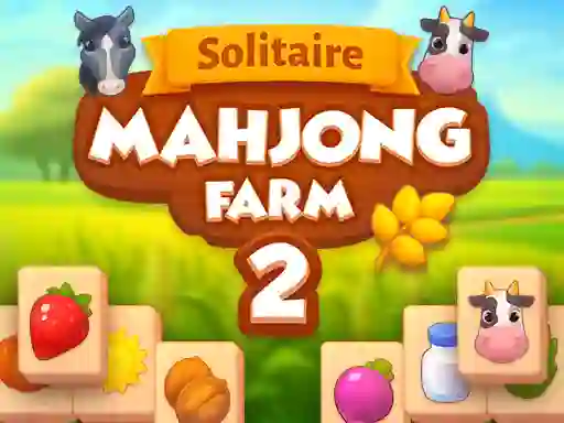 Spel Solitaire Mahjong Farm 2 online