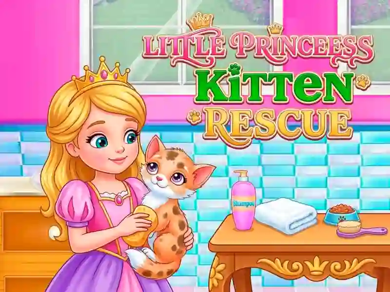 Spel Little Princess Kitten Rescue online