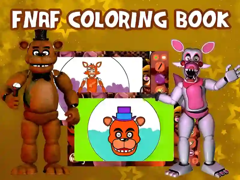Spel FNAF Coloring Book online