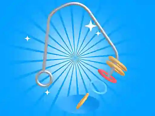 Spel Slide Hoops 3D online