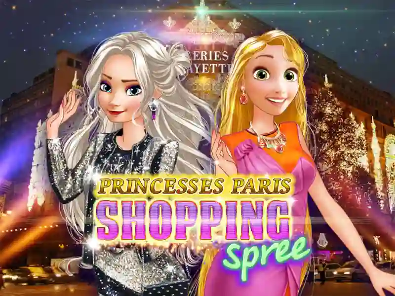 Spel Princesses in Paris: fun shopping online