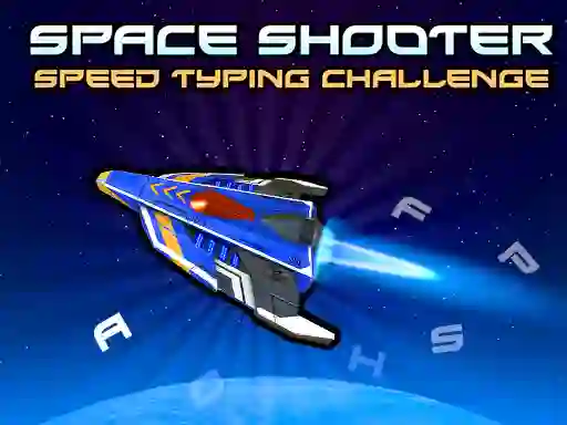 Spel Space Shooter: Speed Typing Challenge online