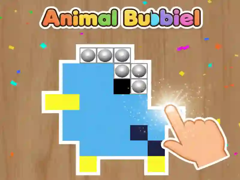 Spel Animal Bubble Pixel online