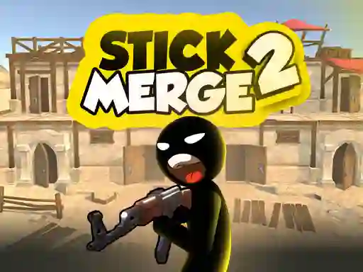 Spel Stickman Merge 2 online