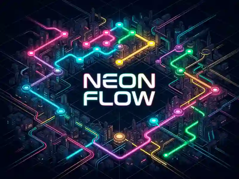 Spel Neon Flow online