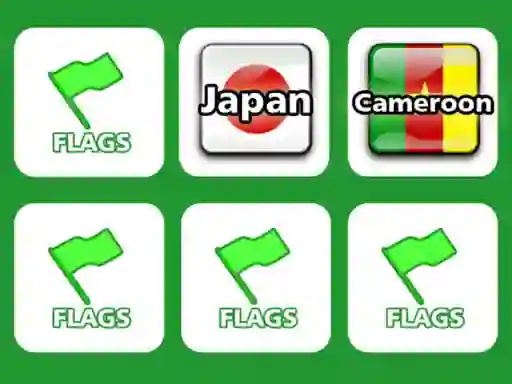 Spel Memory With Flags online