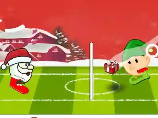 Spel Santa winter head soccer online