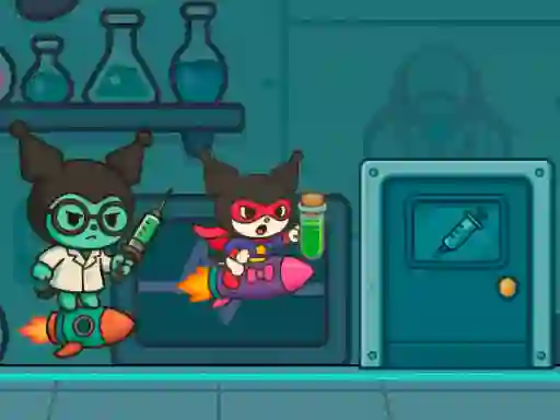 Spel Kitty Kuro Lab Escape online