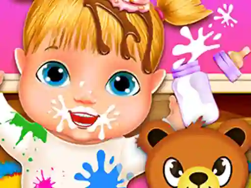 Spel Lina Babysitter online
