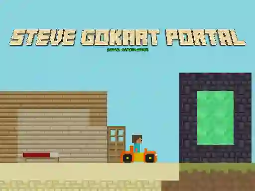 Spel Steve GoKart Portal online
