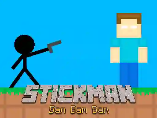 Spel Stickman Bam Bam Bam online