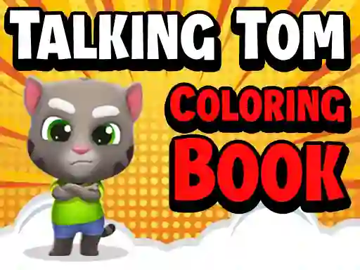 Spel Talking Tom Coloring Books online