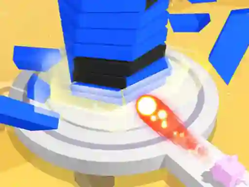 Spel Stacky Tower Break 3D online