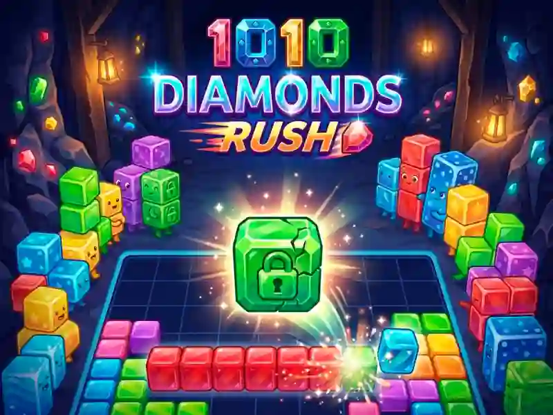 Spel 1010 Diamonds Rush online