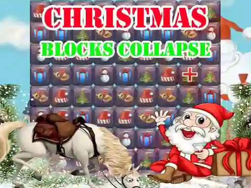 Spel Christmas Blocks Collapse online