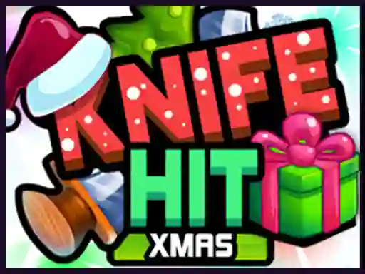 Spel Knife Hit Xmas online
