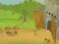 Spel Mushroom Haboom: Battle for pine online