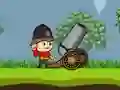 Spel Cannons and Soldiers mountain offense online