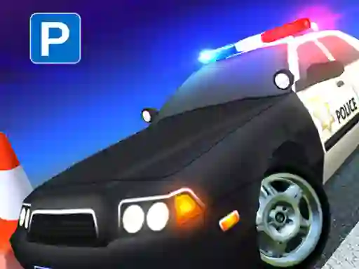 Spel US Police Car Parking online