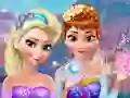 Spel Anna & Elsa Makeover online