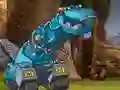 Spel Dinotrux builder create & print online