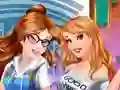 Spel Belle First Day On School online