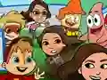 Spel Nickelodeon Tag attack online