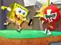 Spel Nickelodeon Paper battle multiplayer online