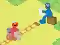 Spel 123 Sesame Street: Train Track Engineers online