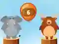 Spel Jungle Balloons Subtraction online