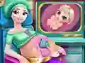 Spel Ice Queen Pregnant Check-Up online