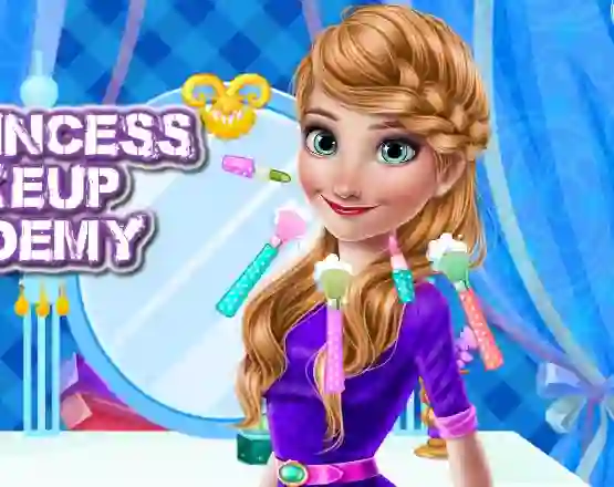 Spel Ice Princess Make Up Academy online