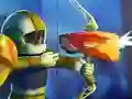 Spel Nerf: Big Blasters Rampage Run online