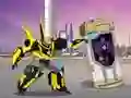 Spel Transformers. Robots in Disguise: Protect the Royal City online
