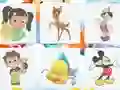 Spel Cartoon Characters: Memory online