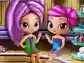 Spel Glittery Genies Realife Sauna online