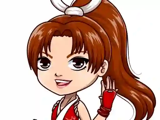 Spel Chibi Fighter Dress Up Game online