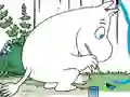 Spel Moomins coloring book online