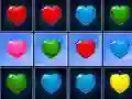 Spel Hearts Match 3 online