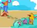 Spel Cartoon Birds Differences online