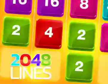 Spel 2048 Lines online
