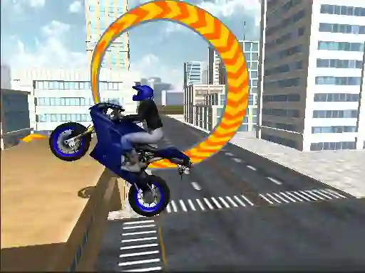 Spel Moto City Stunt online