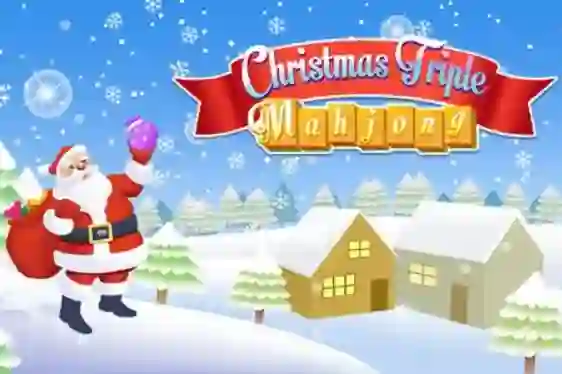 Spel Christmas Triple Mahjong online