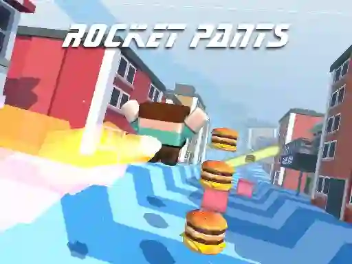 Spel Rocket Pants Runner 3D online